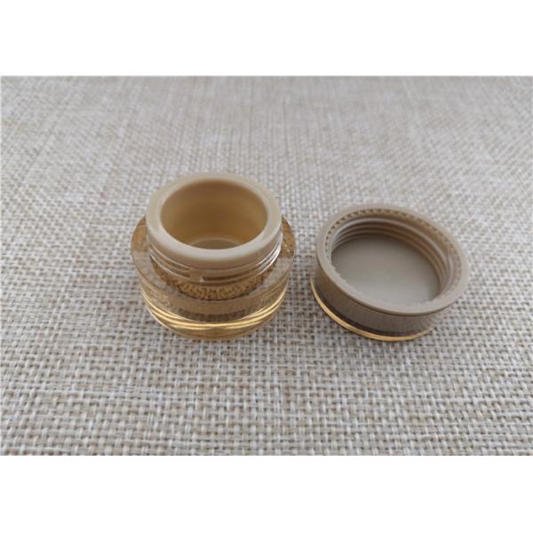Non Spill Small Makeup Jars , Empty Cream Jars For Sample Packing 5G