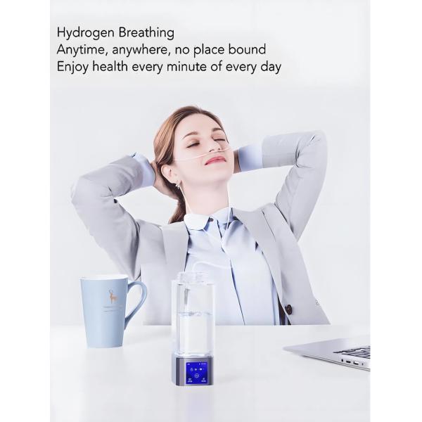 Hydrogen Water Bottle Food Grade Tritan Material UV Logo Printable