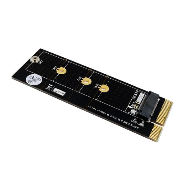 NGFF(M.2) Nvme M Key SSD To PCI- E 4X Adapter With Heatsink(Vertical Installation)