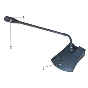 China Multi Channels 4mA Wireless Gooseneck Microphone Cardioid Directional wholesale