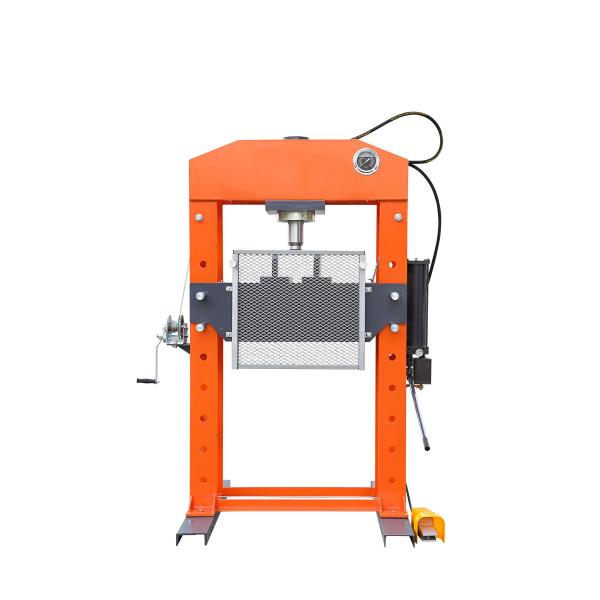 Machinery Repair Shops 100 Ton Hydraulic Press Machine With Pressure Gauge