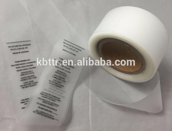 Satin care ribbon fabric type polyester material PU coating use for clothing bedsheet mattress