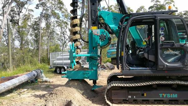 Quality KR80M CFA Constrution Rotary Drilling Rig / Foundation Project hydraulic Piling Rig Max. drilling diameter 1000 mm for sale