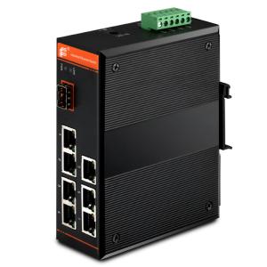Fast Ethernet Switch,Unmanaged,7x10/100Base-TX + 1x100Base-FX SFP