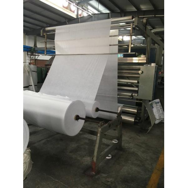 150cm Width Circular Tricot Woven Fusible Interlining for GAOXIN SA2500 in Pure White
