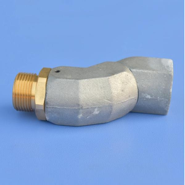 360 Degree Rotation 6 Point Aluminum Alloy Fuel Gun Connector With Precise Fuel Control