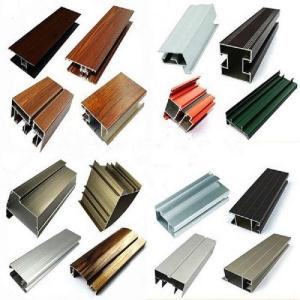 China Custom Anodized Extrusion Aluminum Profiles H18 - H22 Hardness wholesale