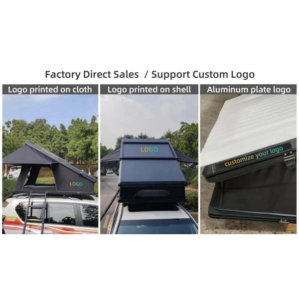 Folding Waterproof Suv Roof Rack Tent Car Roof Top Camping Tent With Led