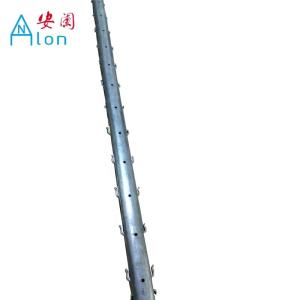 China 3mm 2.4 Meter U Shaped Metal Grape Stakes wholesale