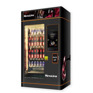 China 220V Moet Chandon Champagne Vending Machine 2G 3G 4G Supported Galvanized wholesale