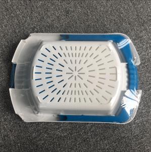 Hanging Plastic Cutting Board Wear Resistant 42 * 29 * 7cm With Non Slip Feet