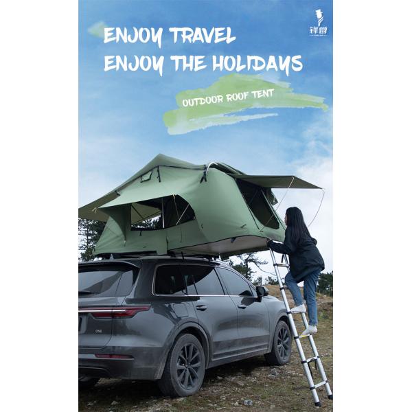 190x310x310cm Outdoor Vehicle Roof Top Tent 2000-3000 mm Custom Color Oxford