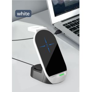 China White Multifunction Wireless Charger with 1 Year Input 5V/2A wholesale