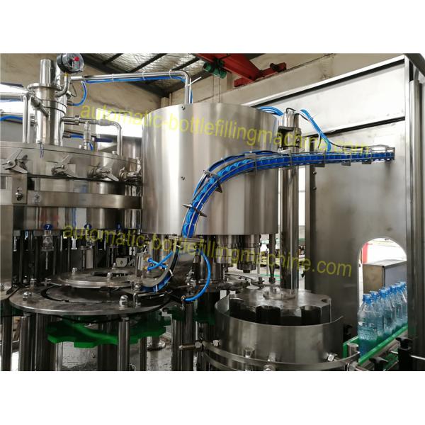 PET Bottle Carbonated Drink Filling Machine 7000BPH Multiple Functions Monoblock