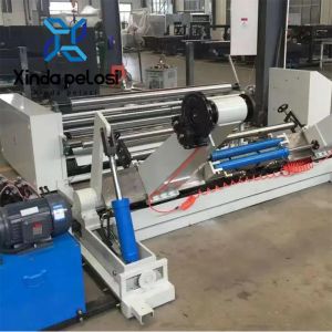 China PLC Control 380V50HZ Thermal Paper Slitting And Rewinding Machine 8KW wholesale