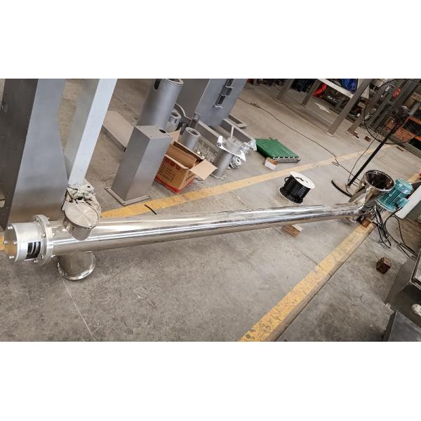 Stainless Steel Tubular Screw Conveyor Efficient Feeding Equipment
