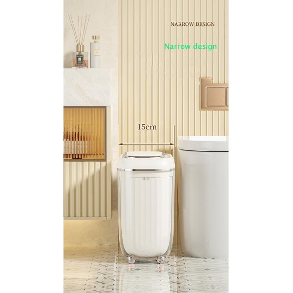Multi-scene Sewn Inside and Outside Double Bucket Design Intelligent Induction Smart Garbage Can