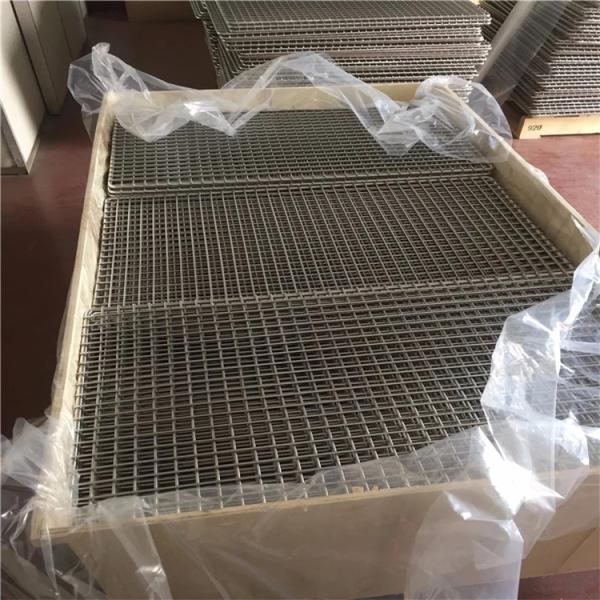 Food Grade 304L Stainless Steel Woven Wire Mesh Drying Trays 1.5m Width