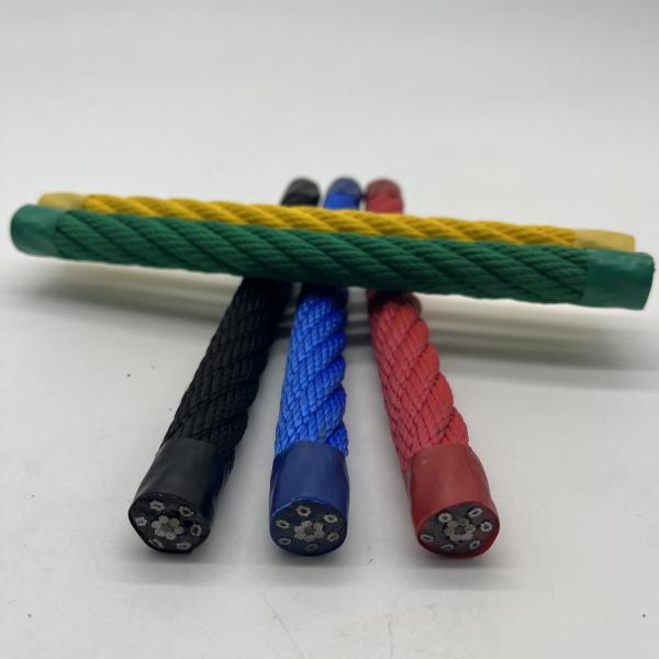 PP Material Polyester Combination Rope with Monofilament Design