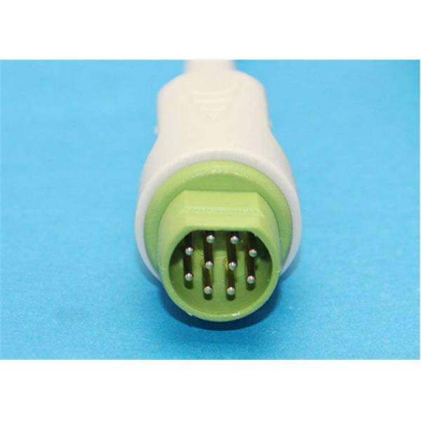 Siemens Drager 5 Lead ECG Patient Cable For Patient Monitor 10 Pin Connector with pinch/snap end