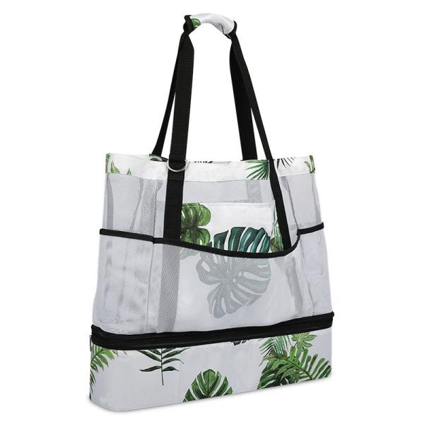 Ice Pack All Over Print Portable Beach Bag With Double Layer