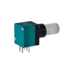 RV97RLN0 Transpartent LED Potentiometer Knurled Shaft Rotary Potentiometer
