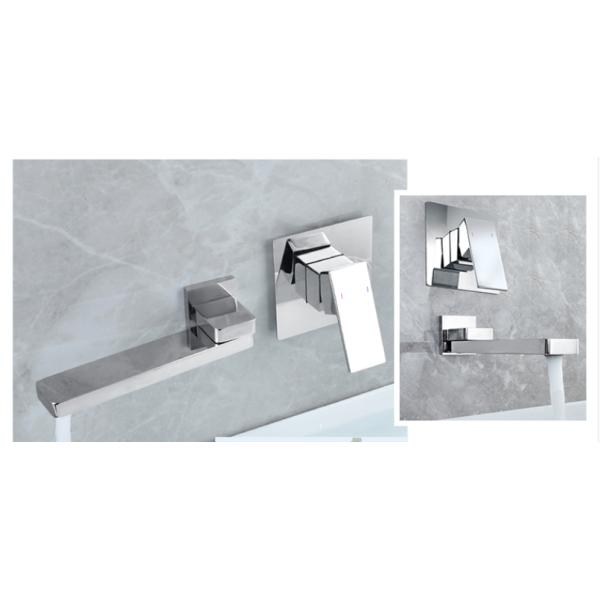 Wall Mounted European Swing Wash ODM Concealed Basin Mixer