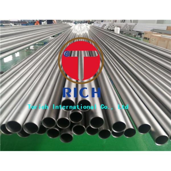 Heat Exchanger Seamless Titanium Tubing ASTM B338 Gr2 Material 0.3 - 5mm Wall Thickness