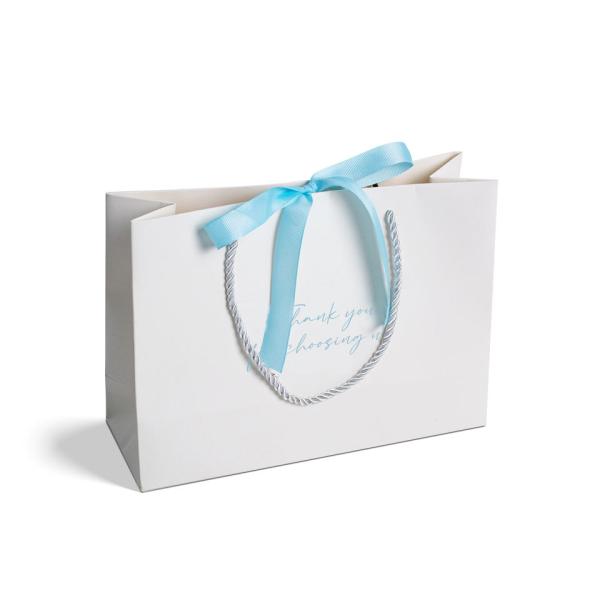 Custom Logo Gravure Printing Christmas Gift Bags With Logo Shopping Bag Hard Paper Bag