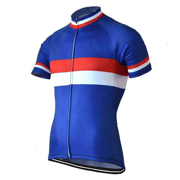 Blue Mucle Support Three Pockets Cycling Sports Clothing