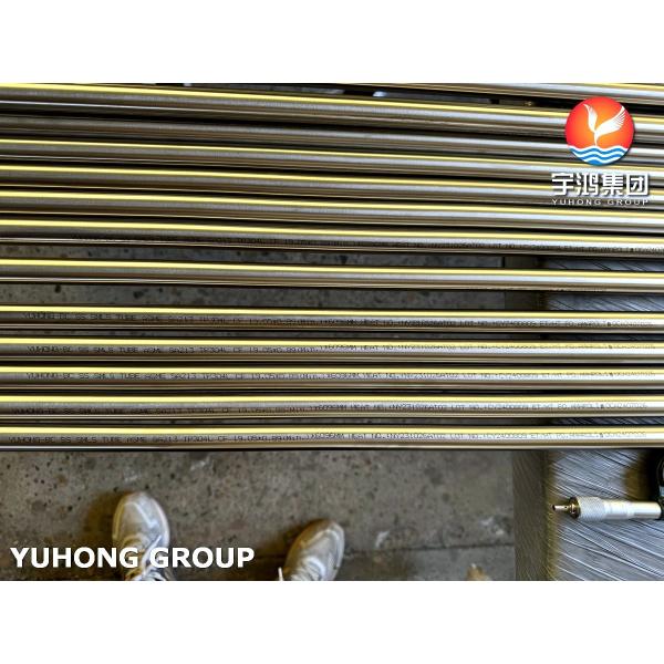 SA213 TP304L Austenitic Stainless Steel Heat Exchanger Tube Bright Annealed