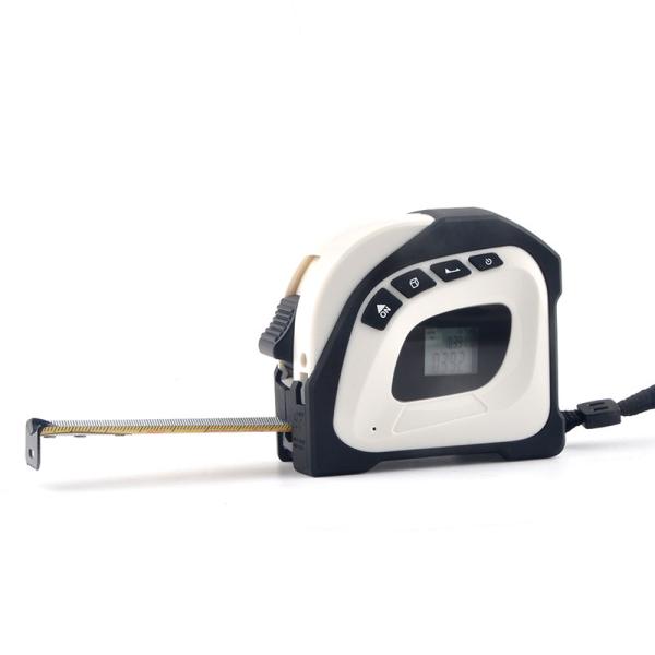 Quality 40m High Accuracy Digital Laser Measuring Tool With Digital Screen 5m Steel Tape for sale