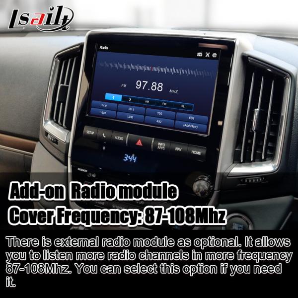 Car Navigation Box CarPlay Android Interface for Toyota Land Cruiser LC200 2013-2021 Supoort Head Rest Screen, YouTube