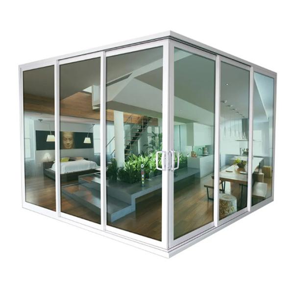 Project Contracting Aluminium Alloy Lift And Slide Doors With 1.4mm Wall Thickness