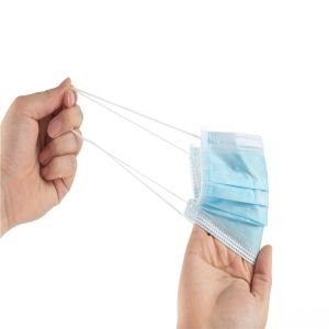 Three Layer Non Woven Polypropylene PPE Earloop Face Masks