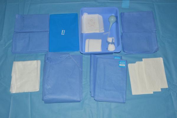 Quality Breathable Medical OB Laparotomy Packs Disposable Drape Sheets for sale