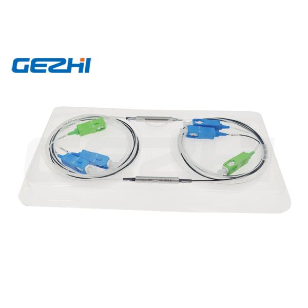 Low Insertion Loss Filter WDM 1310/1490/1550nm Fiber Optic Components For WDM System