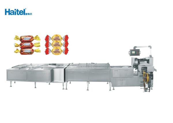 Quality Big Scale Sweet Wrapping Machine, Chocolate Twist Wrapping Machine Self Feeding for sale