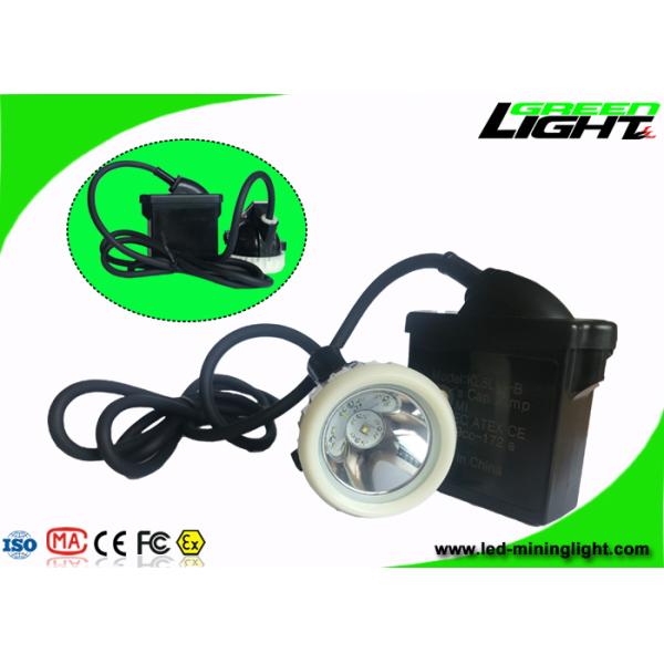 Rechargeable Underground LED Mining Light 6.6Ah 4000 Lux 1000 Battery Cycles