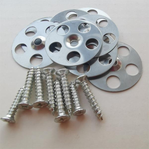 36 Mm Metal Disc Washers Pack X 100 For Xps Boards