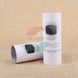 China Biodegradable Candle Jar Bottle Packaging Cardboard Can Cylinder Paper Tube wholesale