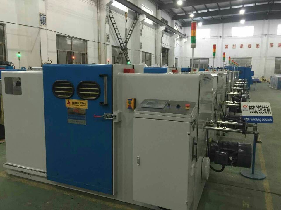 China High Power Double Twist Buncher / Eco Friendly Wire Bunching Machine wholesale