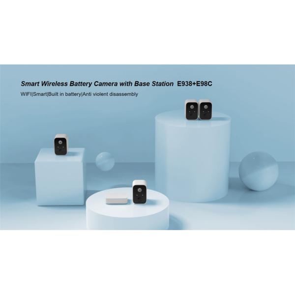 Smart Wireless Battery Camera with Basestation(E938J3F)