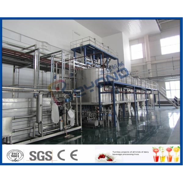 PLC Control Beverage Production Line For Tea beverage Manufacturing Industry