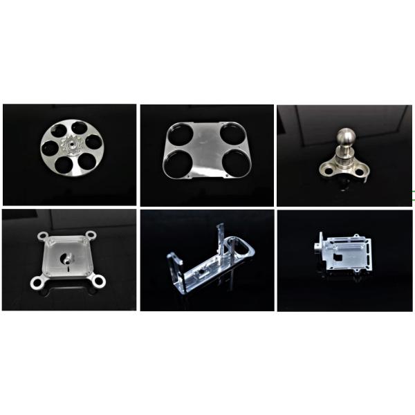OEM UAV Parts Small Aluminum Unmanned Aerial Vehicle Parts Sand Blasting