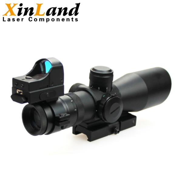 Tactical Multiple Magnification Riflescopes With Red Dot Hunting Shooting