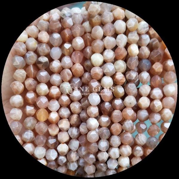 Elegant Faceted Natural Gemstone Beads Fluorite Lapis Lazuli Loose Strands for Jewelry Making