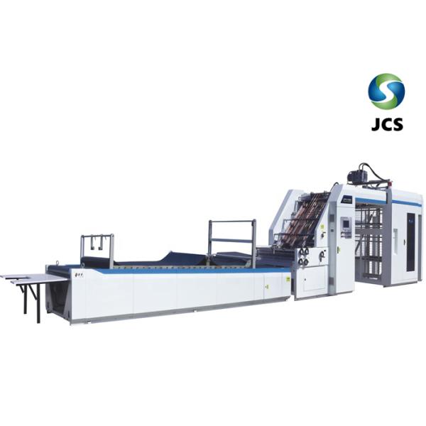 Easy Operation Semi Automatic Flute Laminating Machine , High Speed Lamination Machine
