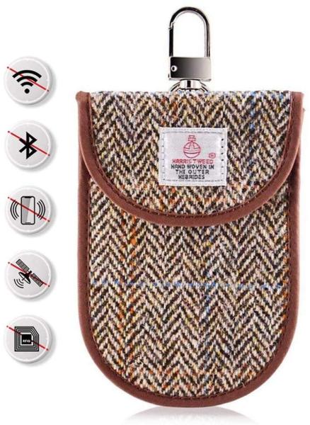 Quality Signal Blocking Faraday Cage Bag , Faraday Key Fob Protector Anti Radiation for sale