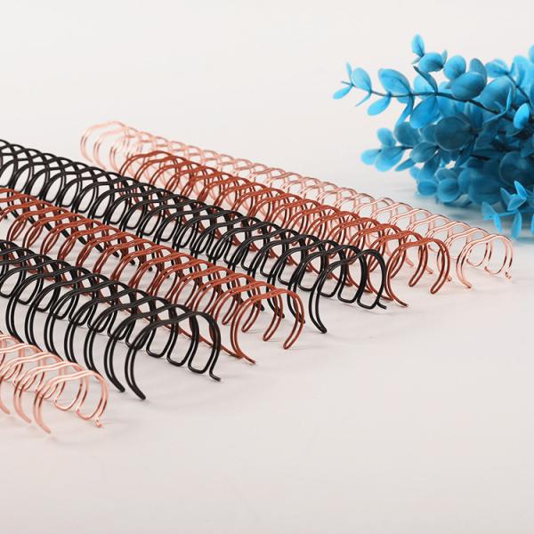 Quality 12.7 MM Wire-O Bind 3 IN 1 Double Wire Spiral Binding Custom color for sale
